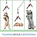Pawaboo Feather Teaser Cat Toy - Interactive Wand with Extra Long 34.5