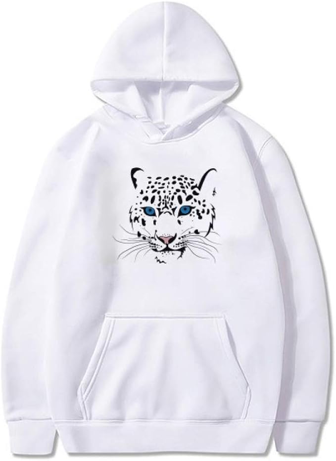 Amazon.com: White Tiger Head Animal Sweatshirt Pullover Fleece Hoodie Sweater Sport: Clothing