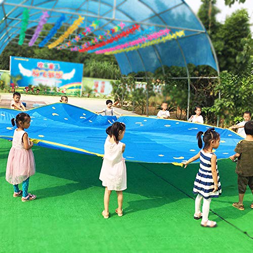 image for Zaptex Parachute Kids Games Play Parachute Team Indoor/Outdoor Play Ga