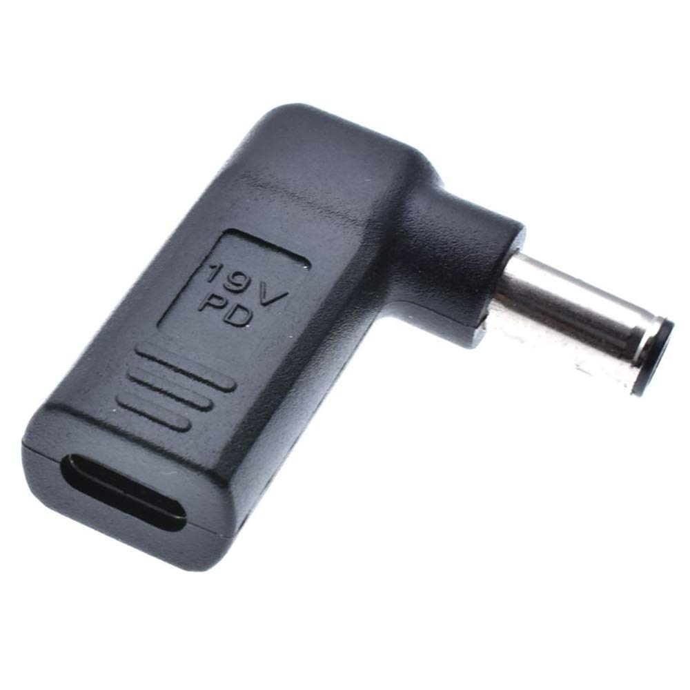 helpers lab USB Type C USB-C to 6.0mm x3.7mm Adapter PD Emulator Trigger 90 Degree Angled for ASUS ROG