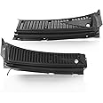 GRAND ORANGE Windshield Wiper Vent Cowl Grille Screen Cover Panel Compatible with Ford F250 F350 F450 F550 Super Duty 1999-2007 Fit for Ford Excursion 2000-2005 3C3Z-25022A68-AAA 4C3Z-25022A69-AAA