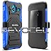 Lumia 640 XL Case, Evocel [New Generation Series] Belt Clip Holster, Kickstand, & Dual Layer for Microsoft Lumia 640 XL, Blue (EVO-NK640XL-XX02)