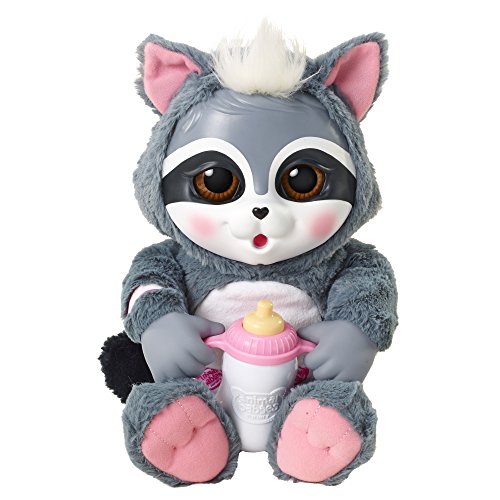 Animal Babies Deluxe Raccoon Plush