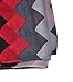 WishCart Infinity Scarf for women Loop wave ZigZag Sheer Print Multi Color
