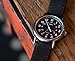21mm Black - Barton Quick Release - Top Grain Leather Watch Band Strap