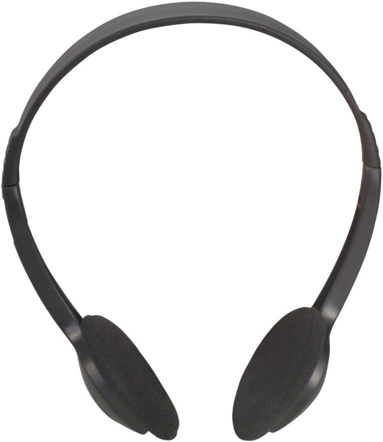 Black Altai Computer Headphones 2m Lead