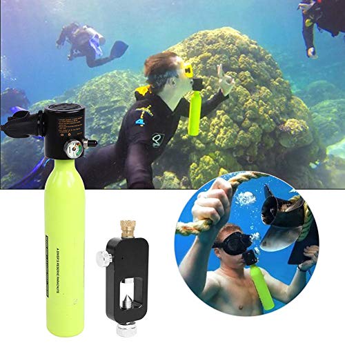 Vbestlife. Oxygen Cylinder Set High Pressure Air Pump Scuba Tank Refill Adapter Set Diving Breathe Underwater for Scuba Snorkeling Swimming Surfing Kayaking