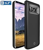 6500mAh Battery Case for Samsung Galaxy S8 Plus, Vproof Portable Charger Charging Case Rechargeable External Battery Protective Cover case for Galaxy S8+ (Black)