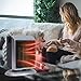 Space Heater, Bermunavy Indoor Personal Heater, Portable Electric Ceramic Heater with Over Heat Protection, Tip Over Protection, 2 Heat Settings, Quick Heat up for Office, Home, Desks, Tabletops