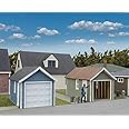 Walthers Cornerstone HO Scale Model Kit - Single-Car Garage pkg(2)