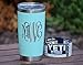 Monogrammed Tumbler Additional Colors Available - Engraved Yeti Rambler - 20 oz Yeti - 30 oz Yeti - Personalized Yeti - Yeti Gift - Laser Engraved Yeti - Yeti Tumbler - Yeti Cup - Yeti Monogram