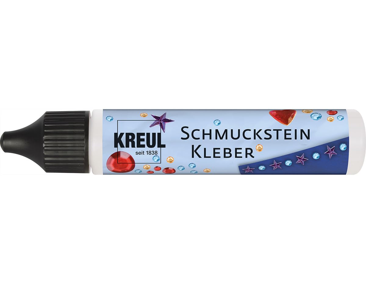 Kreul Gemstone Adhesive, Colourful, 29 ml