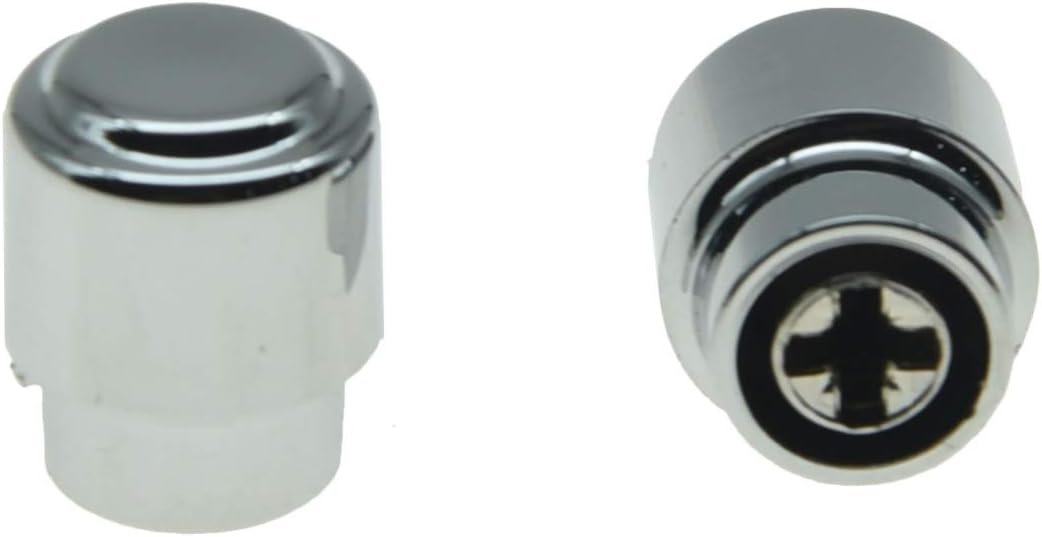 KAISH Pack of 2 Plastic Chrome Guitar Barrel Switch Tip 3 Way Pickup Selector Switch Knobs for U.S.or Import Tele/Telecaster - Image 5
