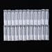 ReNext 50 Pcs Transparent Clear Empty Lip Balm Tubes Containers