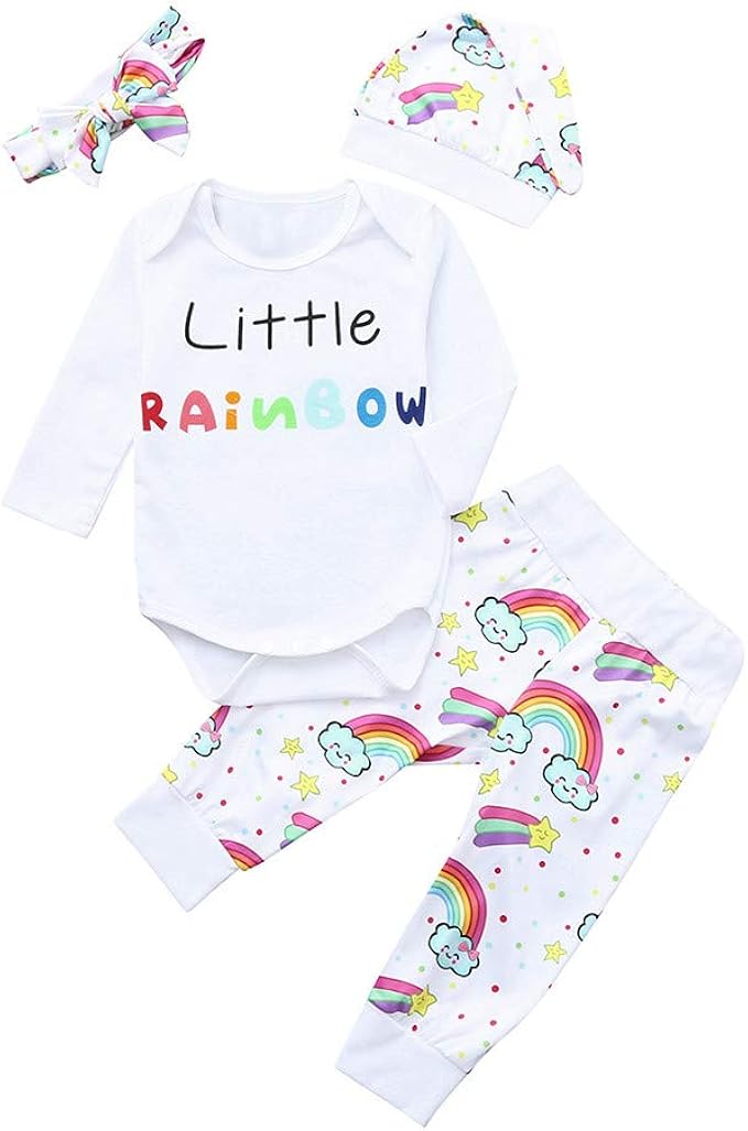 rainbow baby clothes amazon