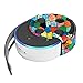 Fintie Protective Case for Amazon Echo Dot (Fits All-New Echo Dot 2nd Generation only) - Premium Vegan Leather Cover Sleeve Skins, Stained Glass