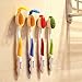 4X Cartoon Toothbrush Head Case Suction Cup Protective Cover Bathroom Tube Antibacterial