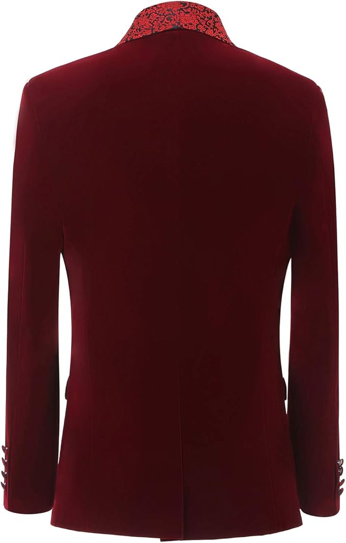 mens velvet suit pants