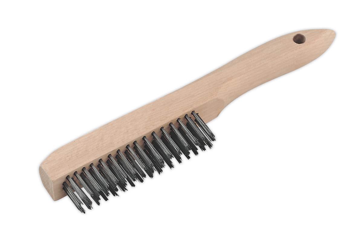 Sealey Wb02 Wire Brush With Steel Fill 260Mm