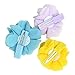 Baby Girls Clips 24pcs 2 Chiffon Flower Sparkly Rhinestone Pearl Clips Hair Barrettes for Baby Girls Infants Teens Toddlers Kids Set of 12 Pairs