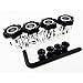Hot Racing WH17HT01 Hex Hub Adapters 12mm to 17mm W/ 10mm Offset