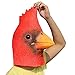 CreepyParty Deluxe Novelty Halloween Costume Party Latex Bird Cardinals Head Mask Linnet