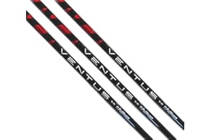 Fujikura Ventus Black and Red Driver Shaft, Regular Flex (5R), Choose Adapter