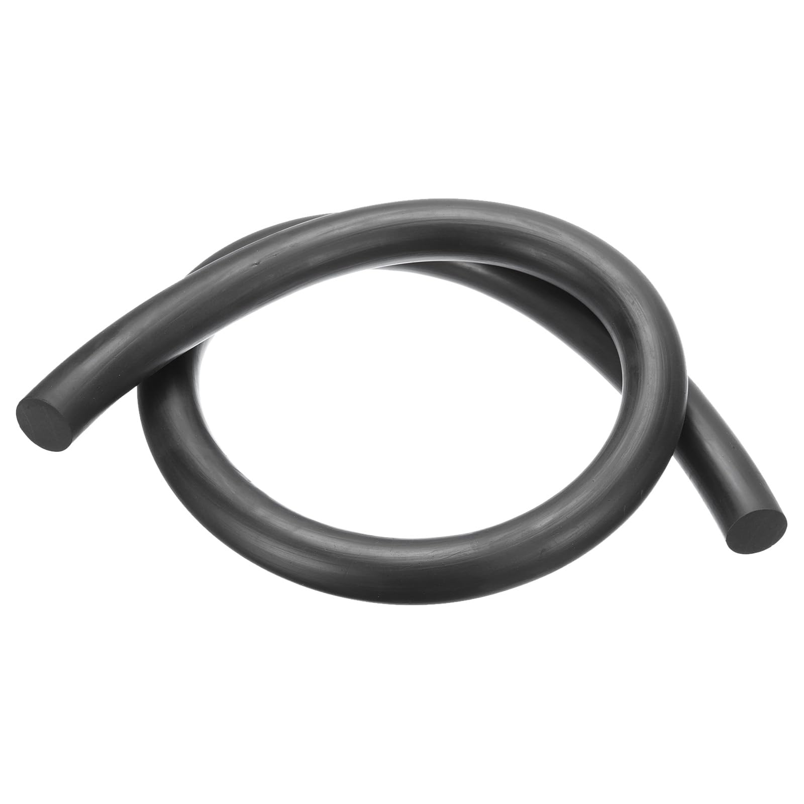 PATIKIL 1 Inch x 3.3 Feet Backer Rod, Hard Solid Nitrile Rubber Rope Caulk Crack Gaps Joint Filler Weather Stripping for Home Construction, Industrial Equipment Gasket DIY，Black