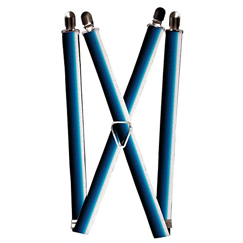 Black Blue White Mini Polka Dots Suspenders