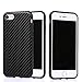 iPhone 6S Plus Case, iPhone 6 Plus Case, TabPow Carbon Fibre Series - Shockproof Drop Protection Anti-Scratch Hybrid Hard Case Cover for iPhone 6S Plus/ 6 Plus (5.5 Inch), Black