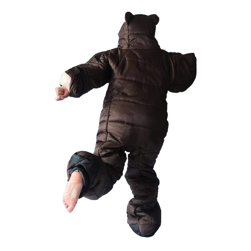 Following Adult Wearable Sleeping Bag Suit Bear Shaped Full Body Sleeping Suit With Arms Legs And Double Row Zipper For Home Or Outdoor Camping Hiking Traveling Great Buy Online In Albania At Desertcart