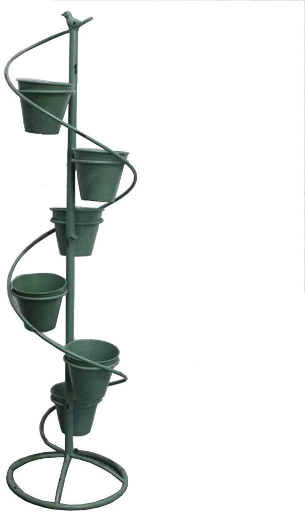 LLSS Blumenregal Pflanzenständer Drehtreppe Mehrschichtiger