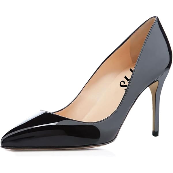 Amazon.com | JENN ARDOR Women's Comfortable Stiletto Pumps 3 inch