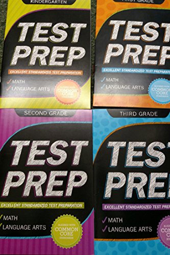 Test Prep Math & Language Arts Workbook Aligned with Common Core Standards (Assorted, Grades Vary)