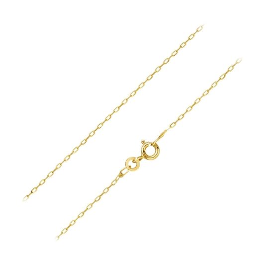 MATERIA Goldkette 333 Gold Damen Mädchen Ankerkette Halskette 45 50cm Made in Germany #K85_B4