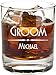 Personalized Scotch Glass for Scotch, Whiskey Bourbon, On the Rocks - RG03