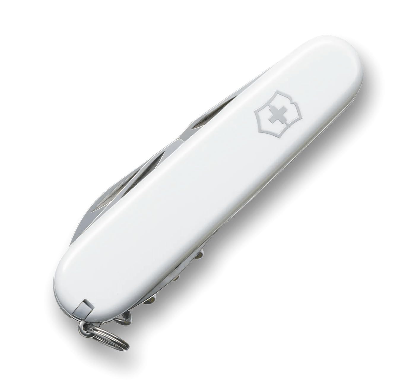 Victorinox Schweizer Taschenmesser, Spartan, Multitool, Swiss Army Knife mit 12 Funktionen, Klinge, Korkenzieher, Weiss 2