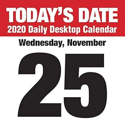 Date Display Today's Date All Numbers 2020 Todays Date Daily