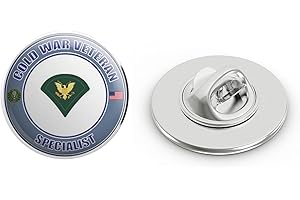 VETERAN PINS U.S. Army Cold War Army Specialist Veteran Metal 0.75" Lapel Hat Pin Tie Tack Pinback