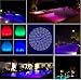 Color-changing LED Pool Light 12V 40W Replacement For Incandescent Bulbs in Pool Light, Color Memory, 16 light shows, Switch Control (12V,40W)