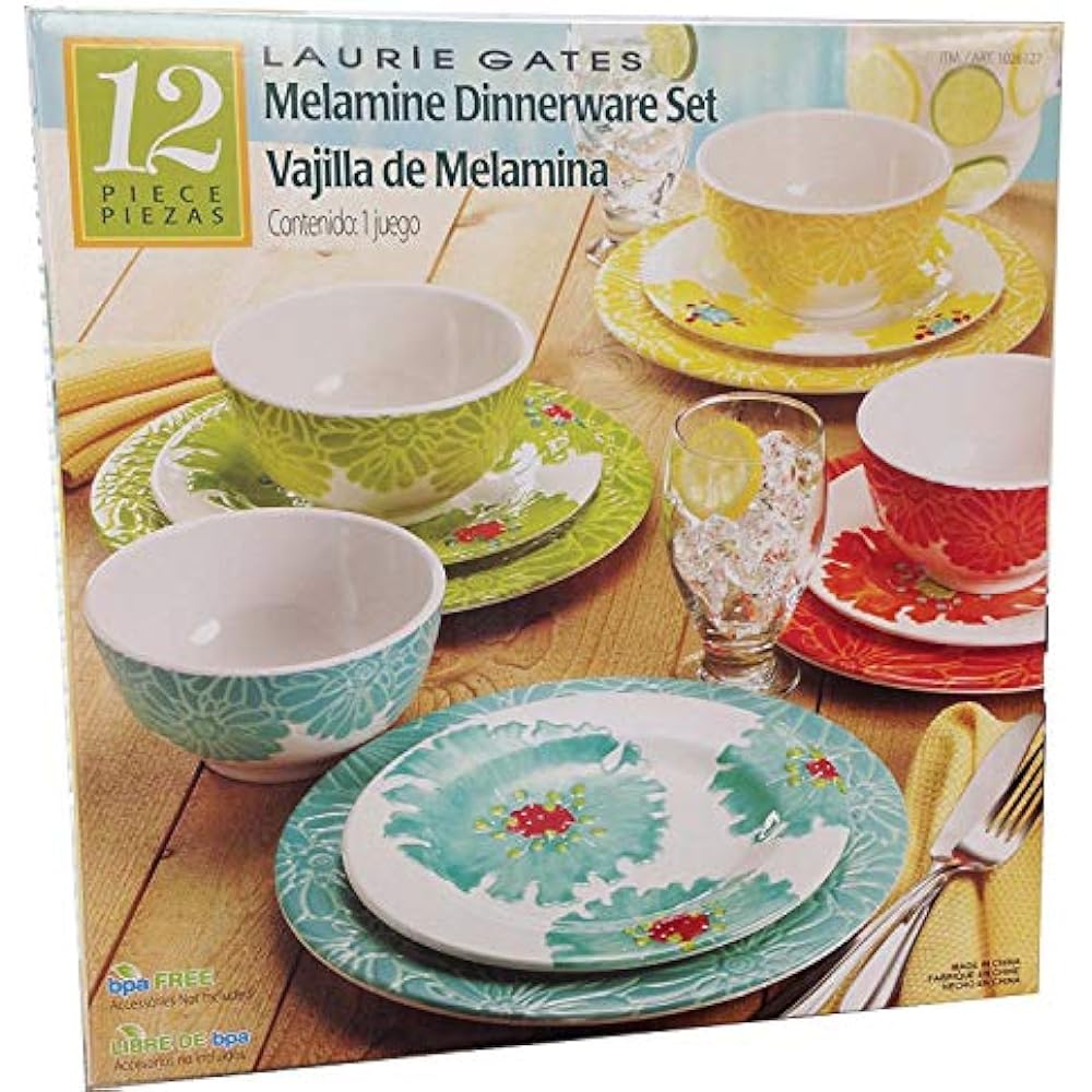  Dinnerware Sets 12 Piece Melamine eBay