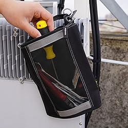 MELOTOUGH Fastener Bag Utility Canvas Zipper Tool
