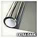 BDF S05 Window Film Daytime Privacy and Heat Control Silver 5 (Very Dark) - 30in X 12ft