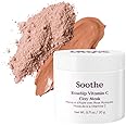 Three Ships Soothe Rosehip Vitamin C Clay Mask- Reduces Appearance of Discoloration and Fine Lines, Good For Sensitive Skin (20g)