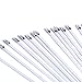 9milelake 25 Pack Stainless Steel 304 Self Locking Ball Lock Cable Ties 12
