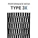 StringKing Type 3X Semi-Hard Lacrosse Mesh Piece (Assorted Colors)