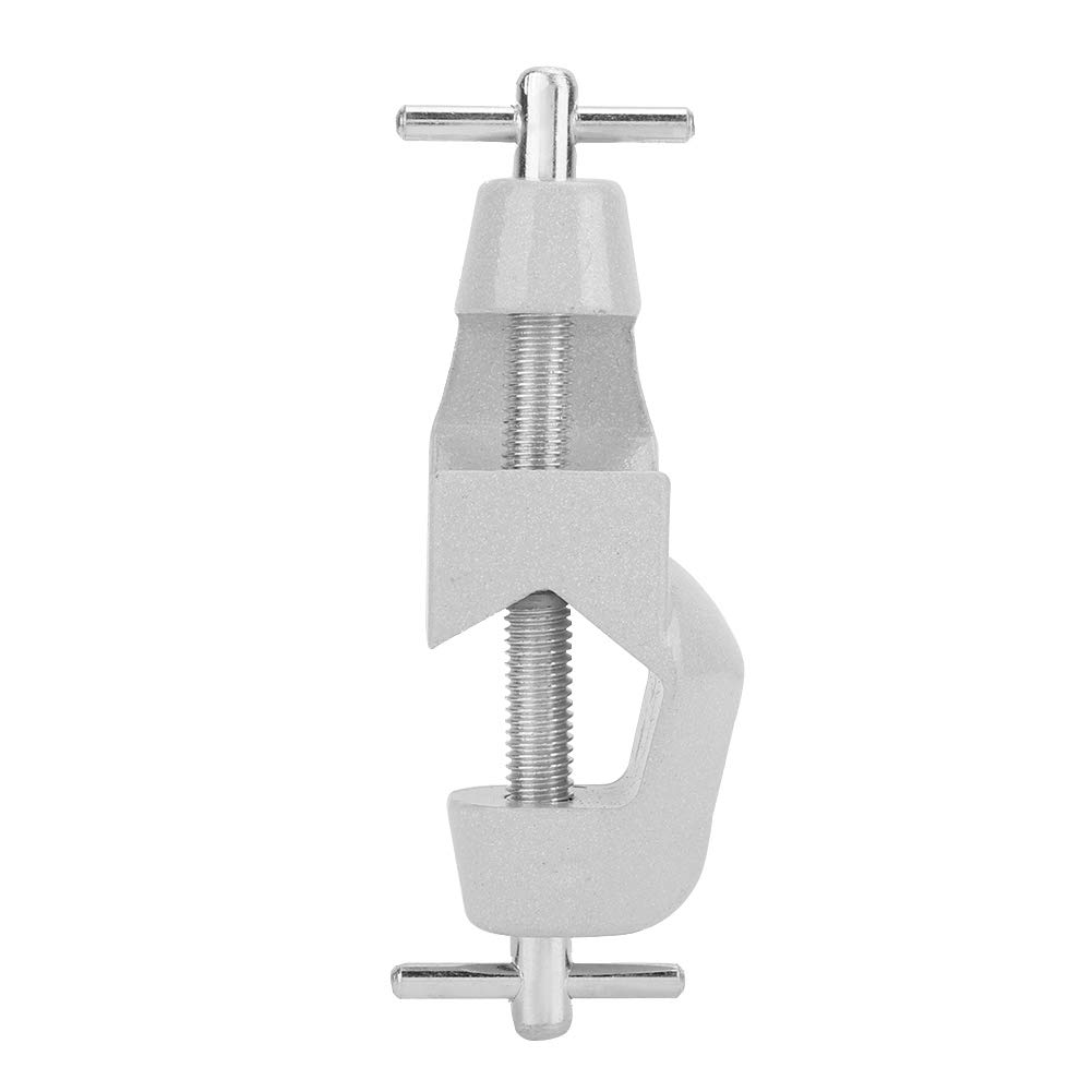 German Style Lab Stand Clamp Cross Clamp, Aluminum Alloy Tripod Clamp Mount, Lab Stand Holder for Laboratory Experiment