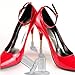 Andux Clear High Heel Protectors One Size Heel Stoppers for Wedding Mates Bridesmaid/GGXT-01 (10 Pairs)