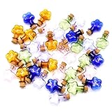 2ml Small Mini Glass Bottles Jars with Cork