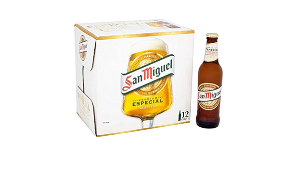 San Miguel 12 x 330ml : Amazon.es: Alimentación y bebidas